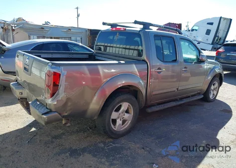 2005 Nissan Frontier Le z USA, uszkodzony, nr VIN 1N6AD07U05C448940